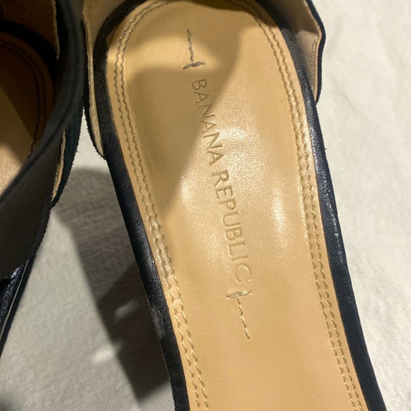 Strappy suede wedge - size 9.5 - Picture 4 of 6